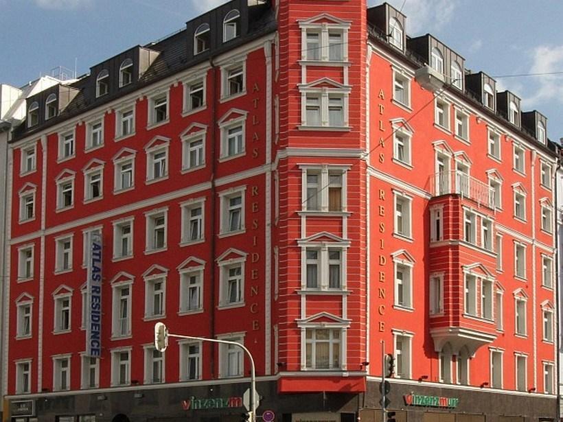 Hotel Atlas Residence Мюнхен Екстер'єр фото